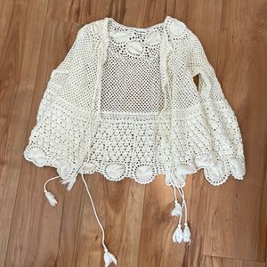 Roller Rabbit knit cover up